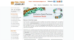 Desktop Screenshot of finalfinishjewelry.com